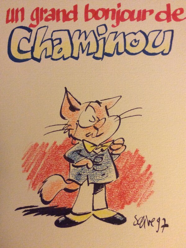 Chaminou par Olivier Saive - Dédicace