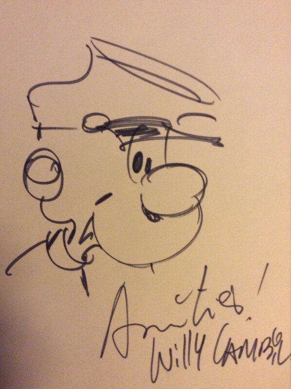Blutch by Willy Lambil - Sketch