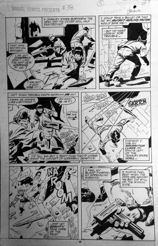 John Buscema, Marvel Comics Presents #38 . - Comic Strip