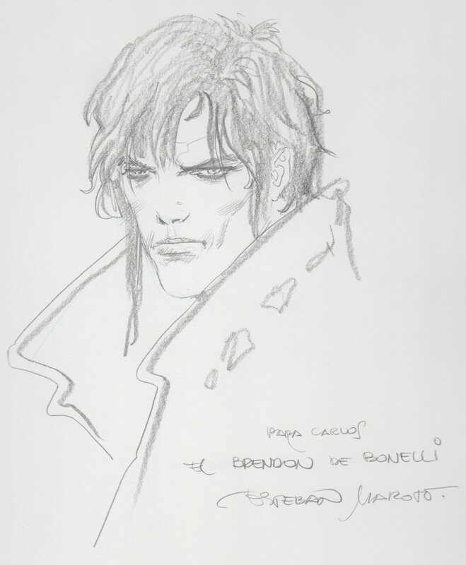 Brendon by Esteban Maroto - Sketch