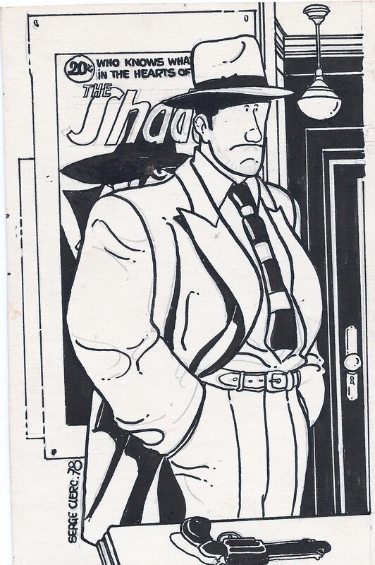 Serge Clerc, Who knows ?? je l'avale de grâce ..une sucrerie de serge ! - Comic Strip