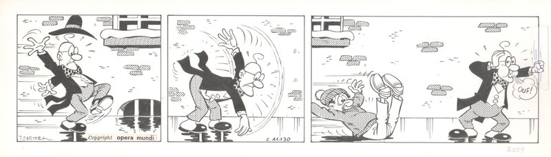 Professeur Nimbus by Henri Dufranne - Comic Strip