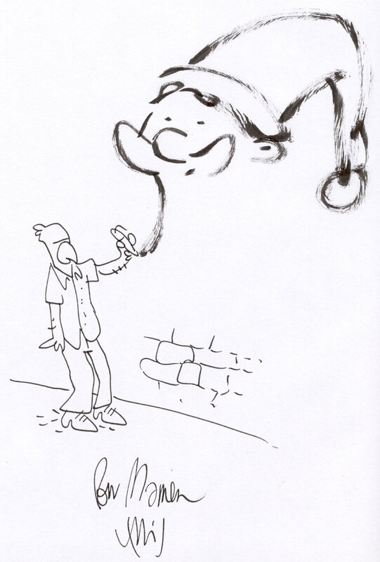 Lewis Trondheim, Lewis et le grafitti. - Sketch