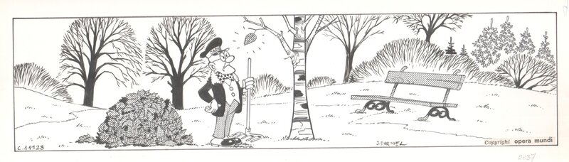 Professeur Nimbus by Henri Dufranne - Comic Strip