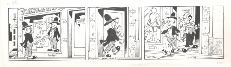 Professeur Nimbus / Henri Dufranne - Comic Strip