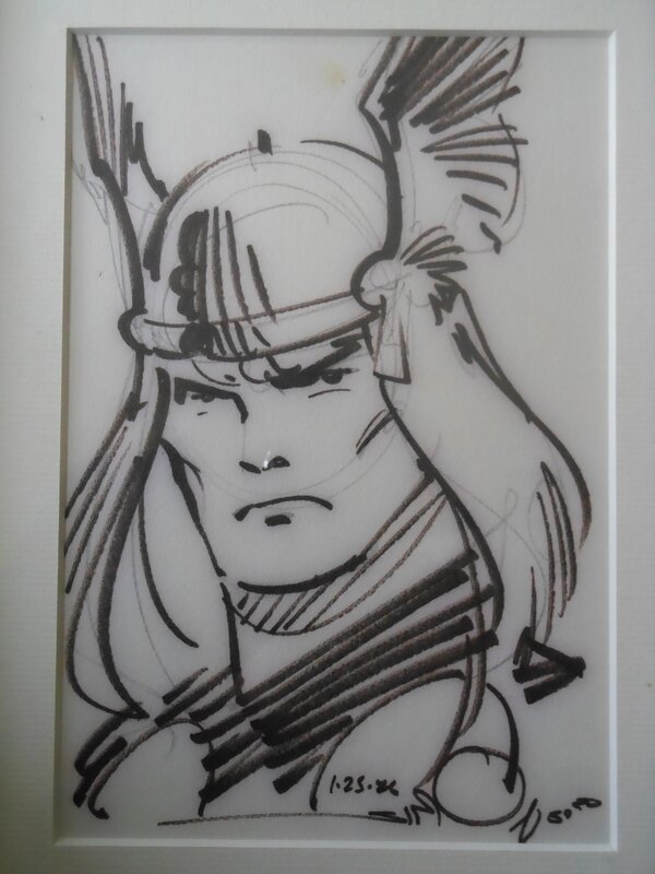 Thor par Walter Simonson - Dédicace