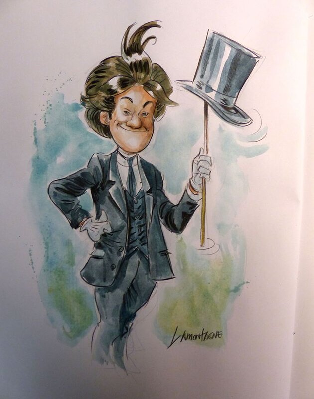 Dedicace tome 3 aspic lamontagne - Sketch