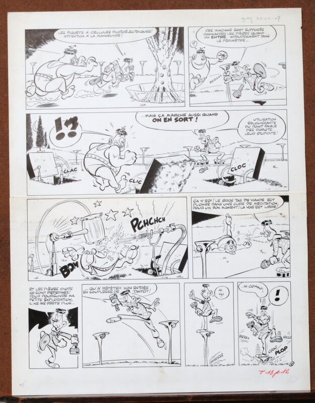 Greg, Ni vu ni connu .....Constant souci fait des pirouettes !! - Comic Strip