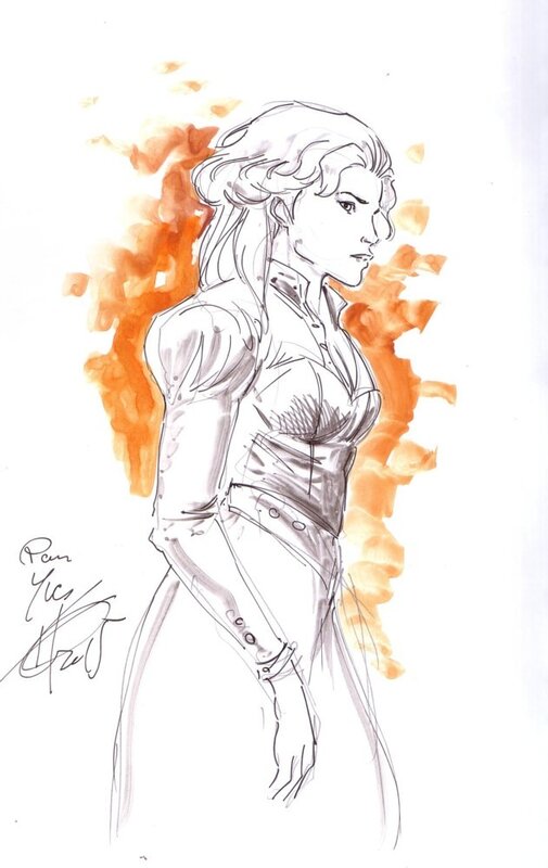 Ulysse 1781 by Eric Hérenguel - Sketch