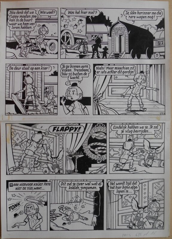 Merho, Pats 7 - De rode talisman - plaat 15 - Comic Strip