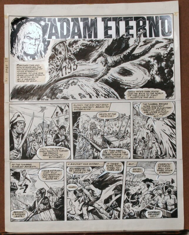 Francisco Solano Lopez, Août 1975 - The French revolution - page du début ... - Comic Strip