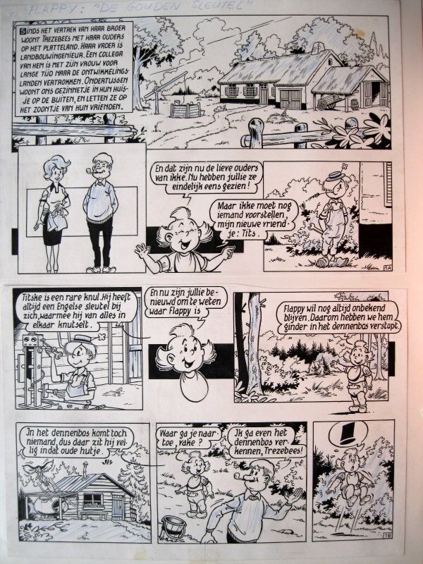 Tits by Willy Vandersteen - Comic Strip