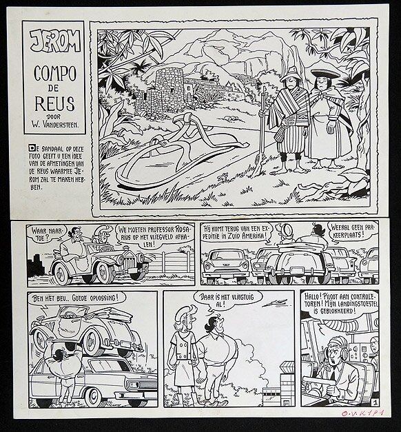 Jerom by Willy Vandersteen - Comic Strip