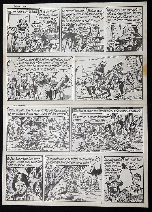 Karl May by Willy Vandersteen - Comic Strip