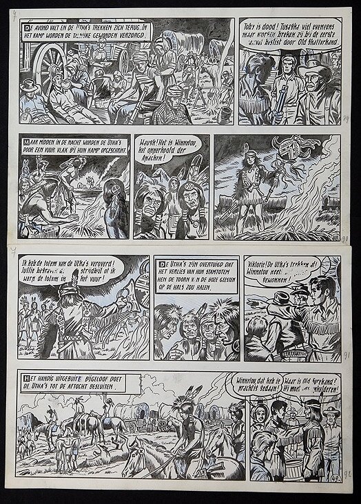 Karl May by Willy Vandersteen - Comic Strip