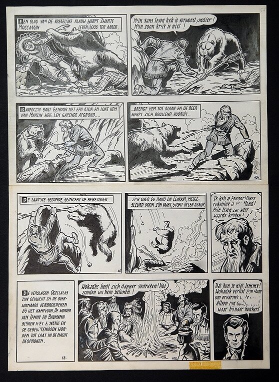 Karl May by Willy Vandersteen - Comic Strip