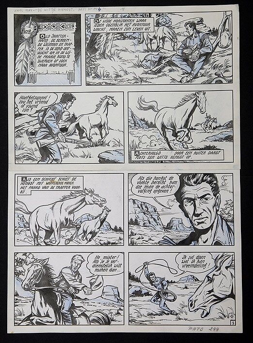 Karl May by Willy Vandersteen - Comic Strip