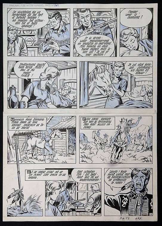 Karl May by Willy Vandersteen - Comic Strip