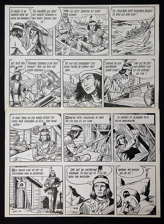 Karl May by Willy Vandersteen - Comic Strip