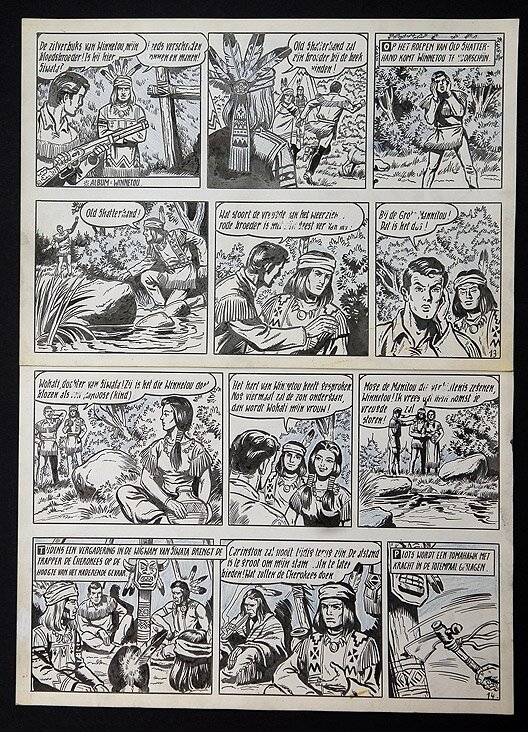 Karl May by Willy Vandersteen - Comic Strip