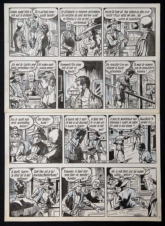 Karl May by Willy Vandersteen - Comic Strip