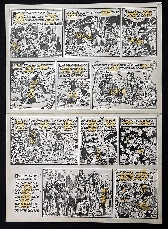 Karl May by Willy Vandersteen - Comic Strip