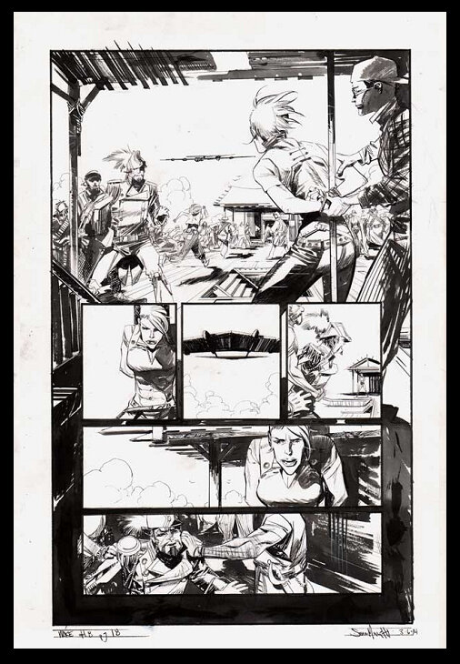 The Wake #08 p18 par Sean Murphy, Scott Snyder - Planche originale