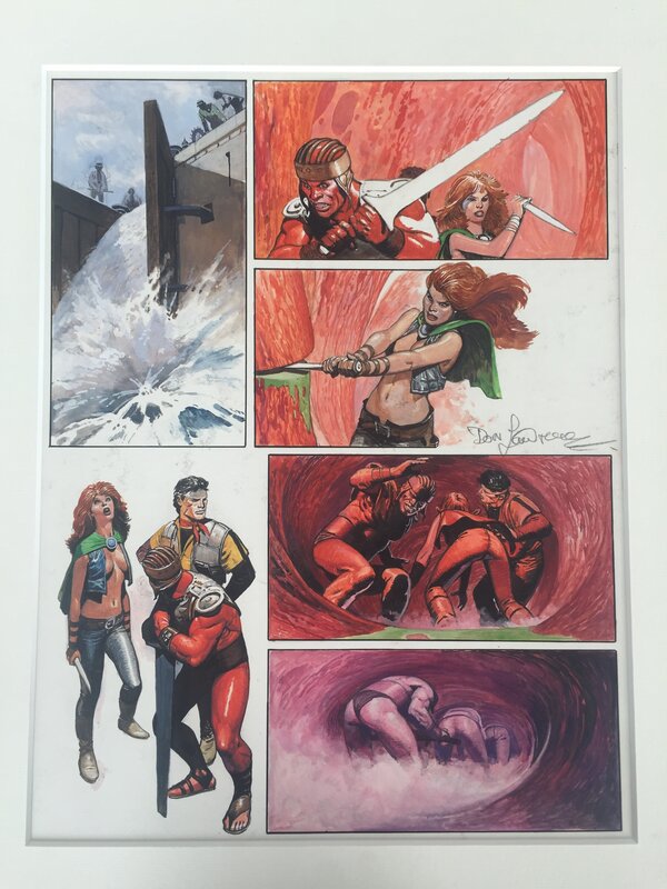 Don Lawrence, Storm # 14: de honden van Marduk - Planche originale