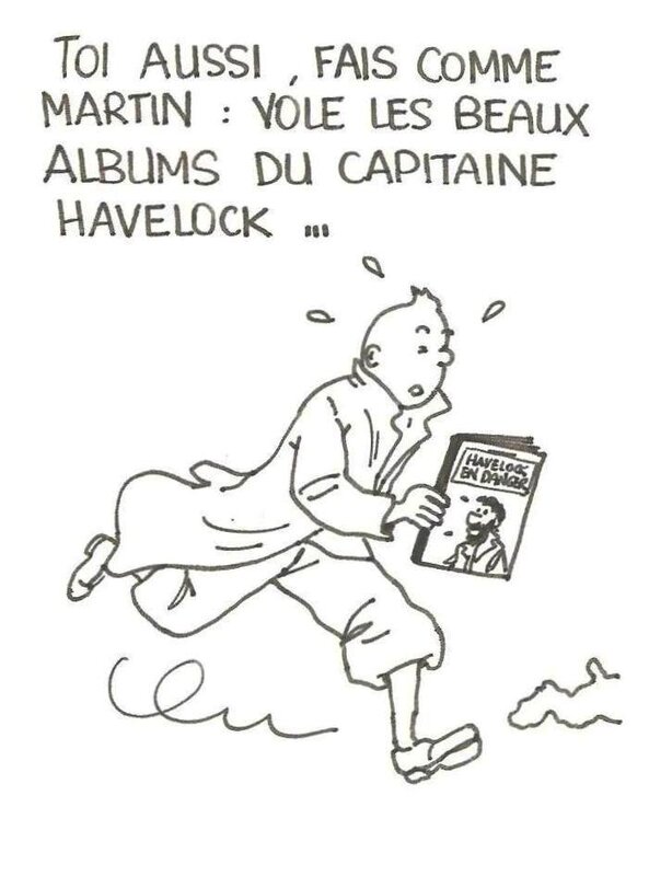 Bachi-Bouzouks - Martin et le capitaine Havelock... - Planche originale