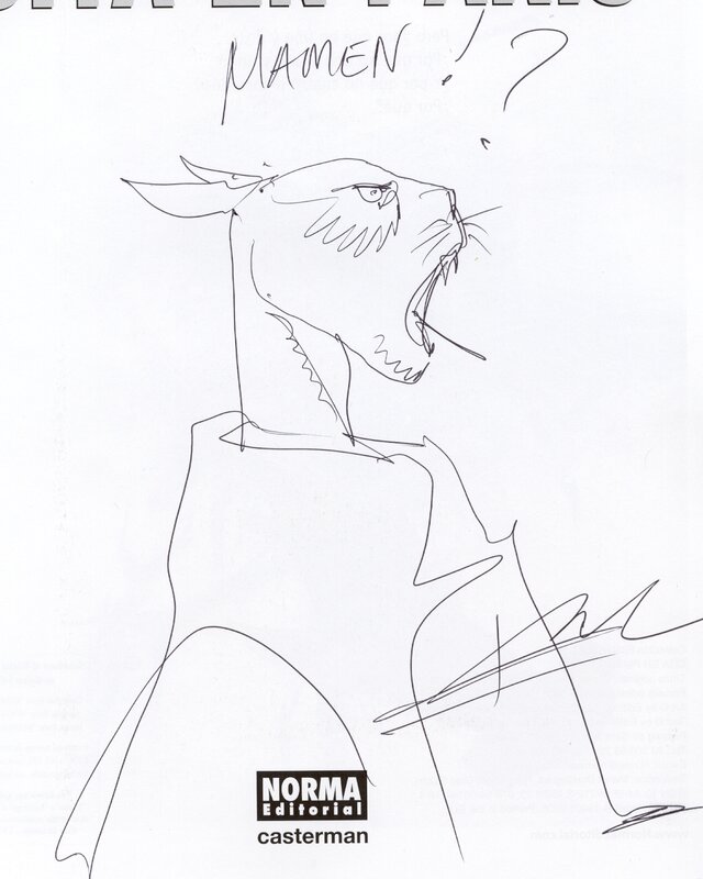 Rendez-Vous à Paris by Enki Bilal - Sketch