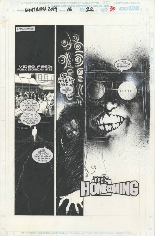 Ashley Wood, Ghost Rider, issue 16 page 22 - Comic Strip