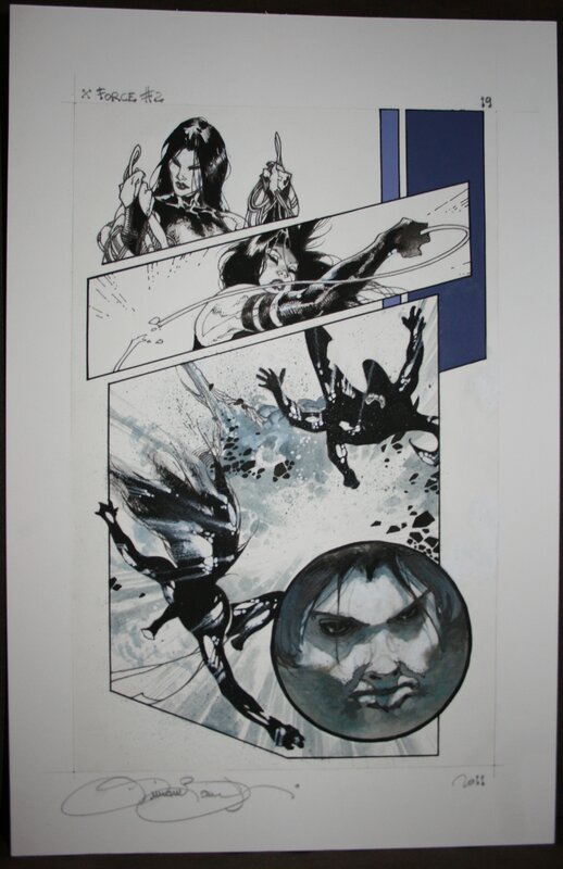 X-Force 2 page 19 by Simone Bianchi - Comic Strip