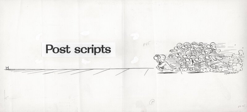 Post Scripts by Henry Syverson - Original Illustration