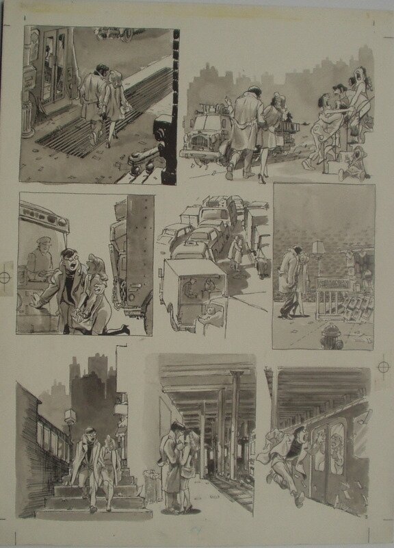 Ny the big city by Will Eisner - Comic Strip