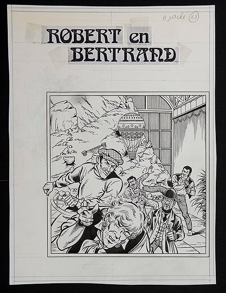 Robert en Bertrand by Ron Van Riet - Original Cover