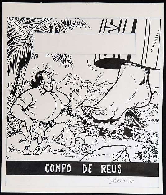 Compo de reus by Willy Vandersteen - Original Cover