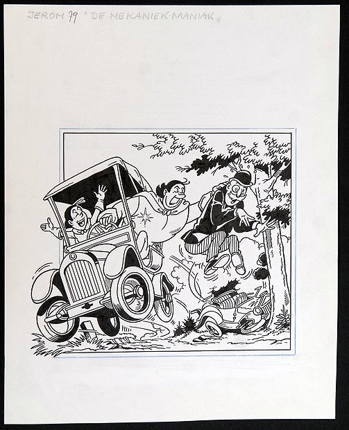 Jerom by Willy Vandersteen - Original Cover