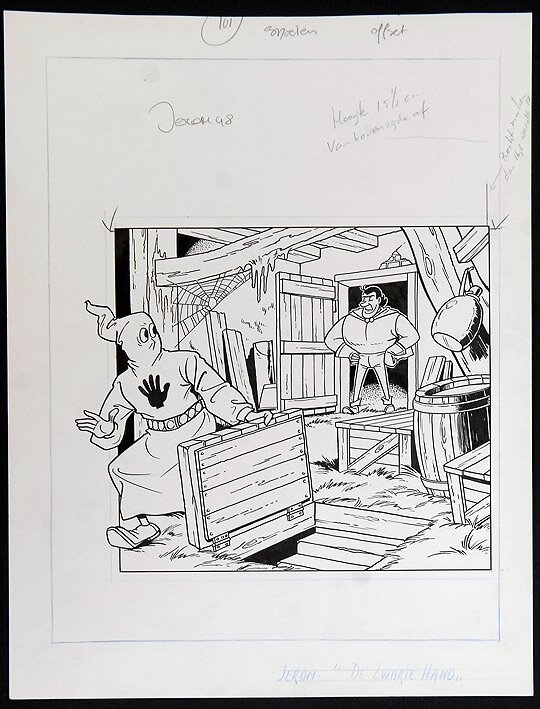 Jerom by Willy Vandersteen - Original Cover