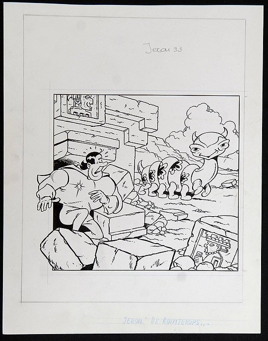 Jerom by Willy Vandersteen - Original Cover