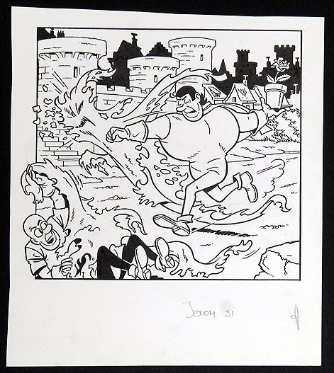 Jerom by Willy Vandersteen - Original Cover
