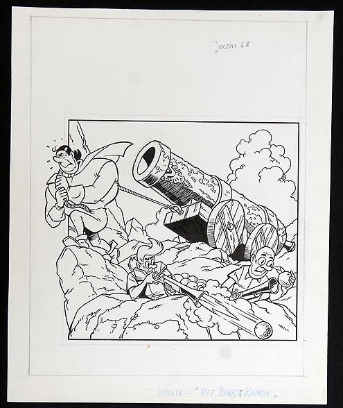 Jerom by Willy Vandersteen - Original Cover
