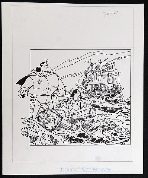 Jerom by Willy Vandersteen - Original Cover