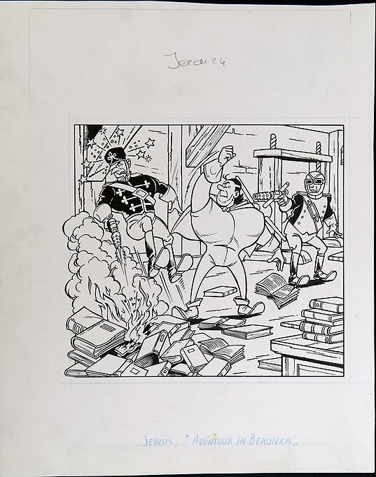 Jerom by Willy Vandersteen - Original Cover
