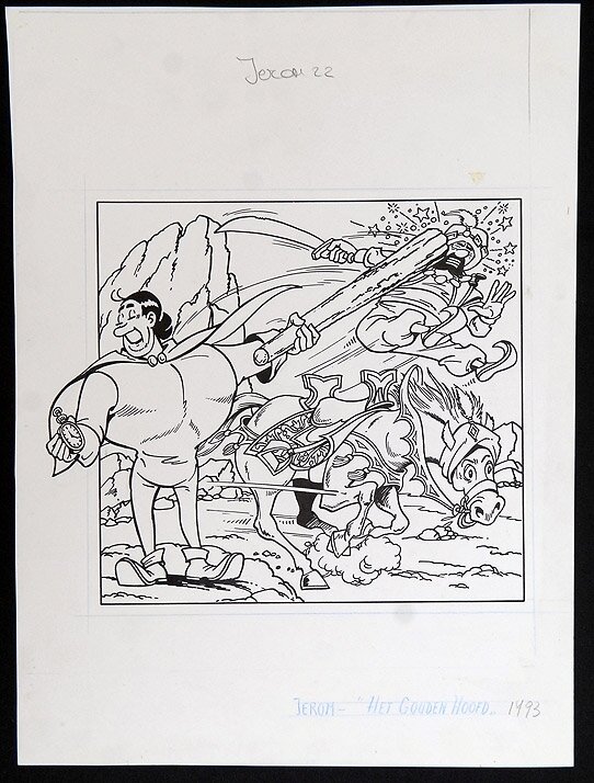 Jerom by Willy Vandersteen - Original Cover