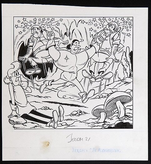 Jerom by Willy Vandersteen - Original Cover