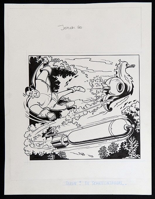 Jerom by Willy Vandersteen - Original Cover