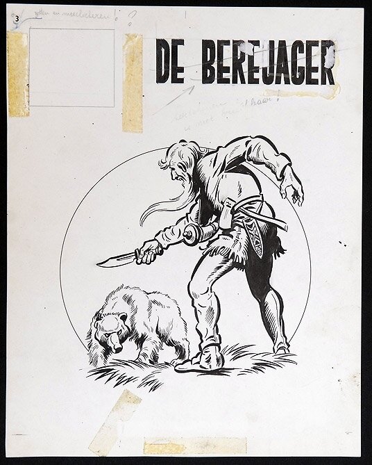 Karl May par Willy Vandersteen - Couverture originale