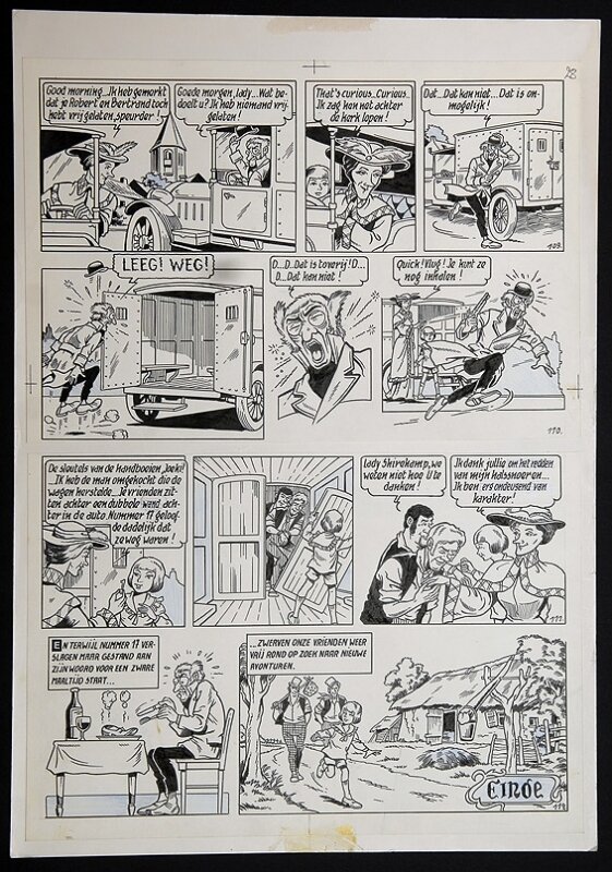 Willy Vandersteen, Robert en Bertrand 22 - Spoken in het zwin - Comic Strip