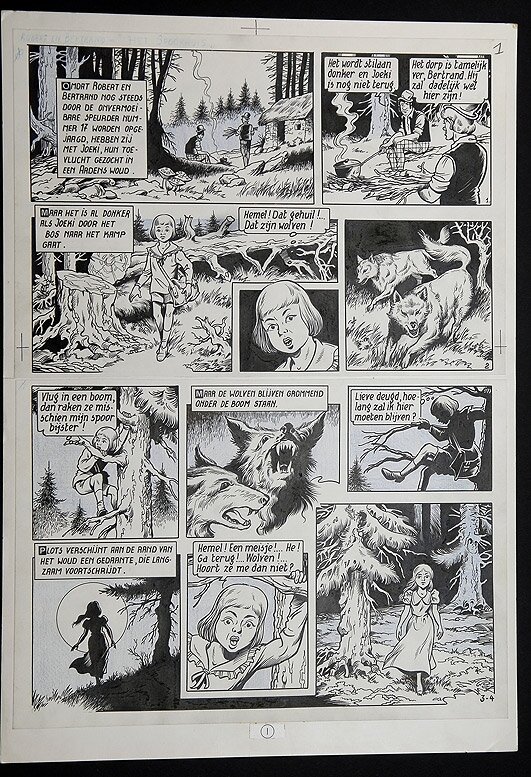 Willy Vandersteen, Robert en Bertrand 23 - Het spookhuis - Comic Strip