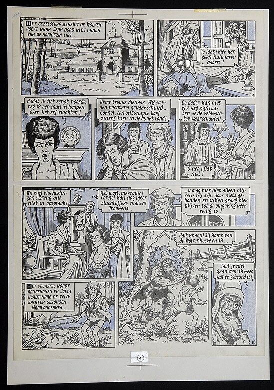 Willy Vandersteen, Robert en Bertrand 29 - De wolvenhoeve - Comic Strip